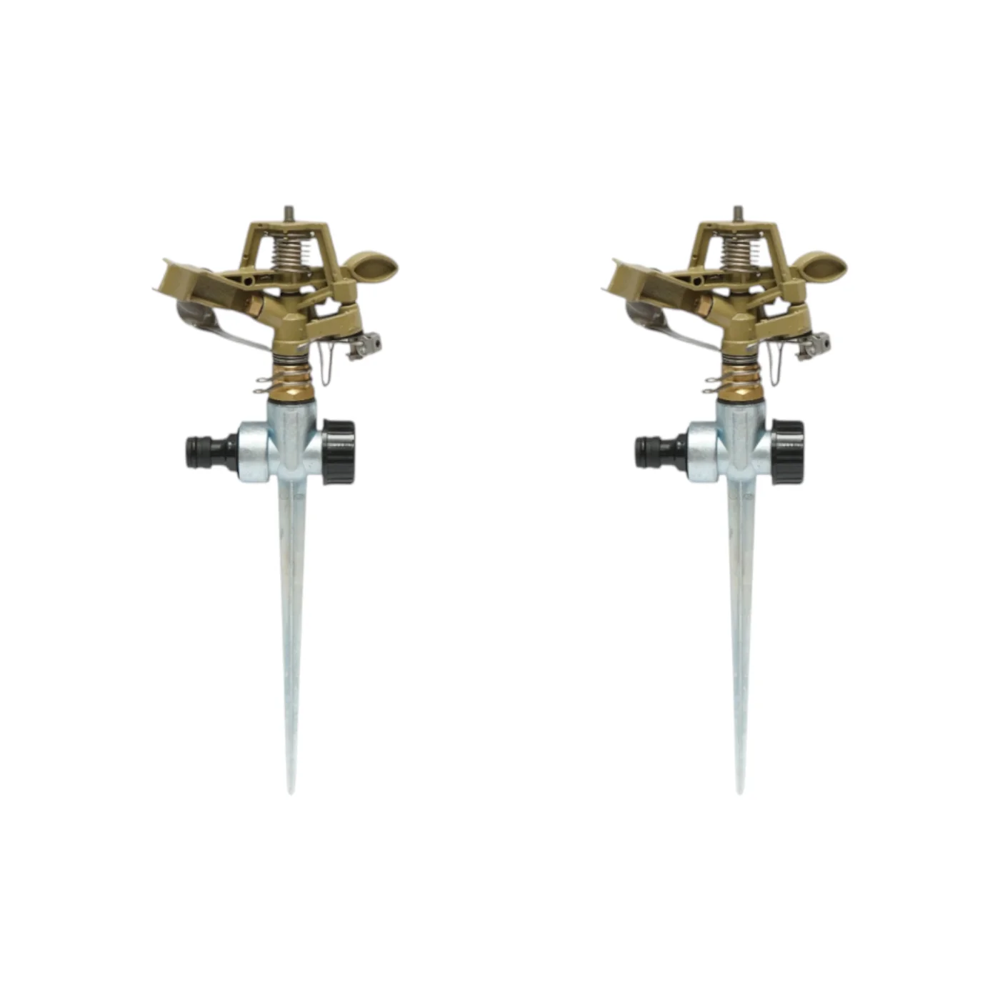 Set 2 bucati Aspersor Metal 1/2", conexiune 1/2 inch, rotatie 360°, corp metalic rezistent pentru irigare gradina - COBI SMART® 70a4fb668fed2190fbac73596e3a2f45