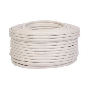 Cablu electric Premium 3x6 mm², 99 m, alb, MYYM / H05VV-F - COBI SMART® - Stoc limitat