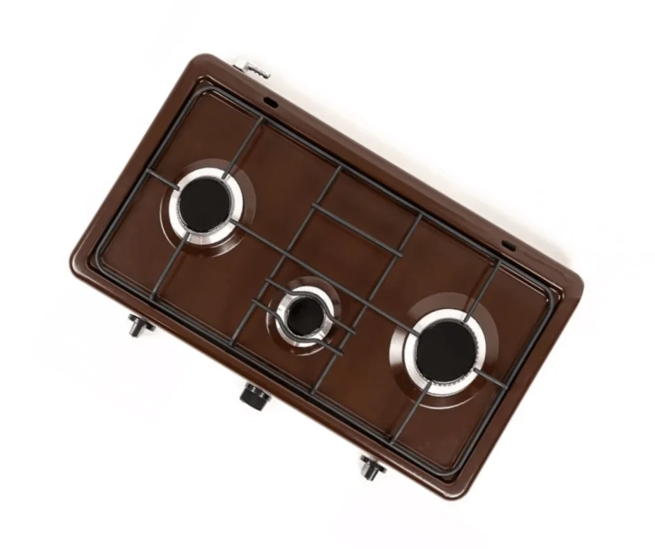 Aragaz maro plita cu 3 ochiuri, 1.9 kW, 1.5 kW, 0.9 kW, 63.5x36x8.5 cm, alimentare la butelie, include manusi si ochelari - COBI SMART® 641a0b722bc823aad0f44233a27fb1da
