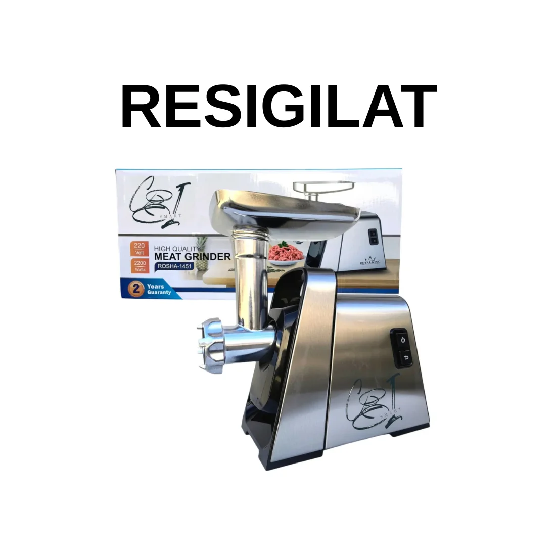 Masina de tocat carne MGG-081, 1600 W, 3 site, carnati, chiftele, functia revers, motor cupru - RESIGILAT 5f4f20c45a19d13862a9b5f5e335e6ef