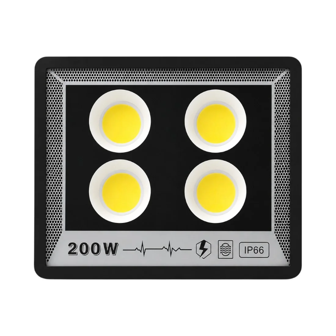 Proiector de exterior, 200 W, 28 x 19.5 cm, LED COB, 6000-6500K, IP66, aluminiu, suport reglabil - COBI SMART® 563207a9869f992d144ac5af1a3cdd0f