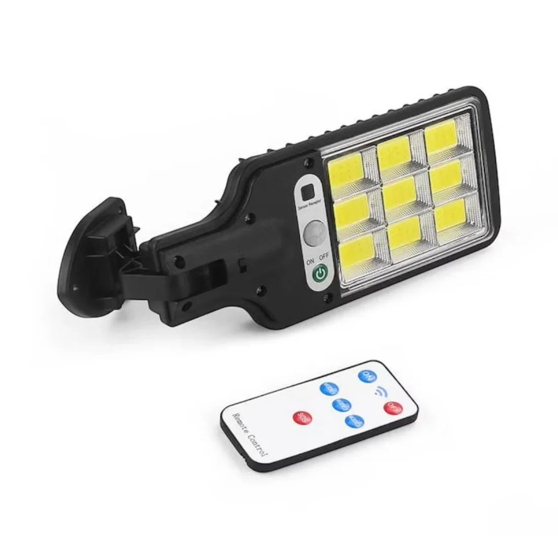Lampa solara LED pentru exterior, 50 W, 9 celule LED, 3.6V, acumulator 800mAh - COBI SMART® b3c4185b6b936930dc91293f12fdb518