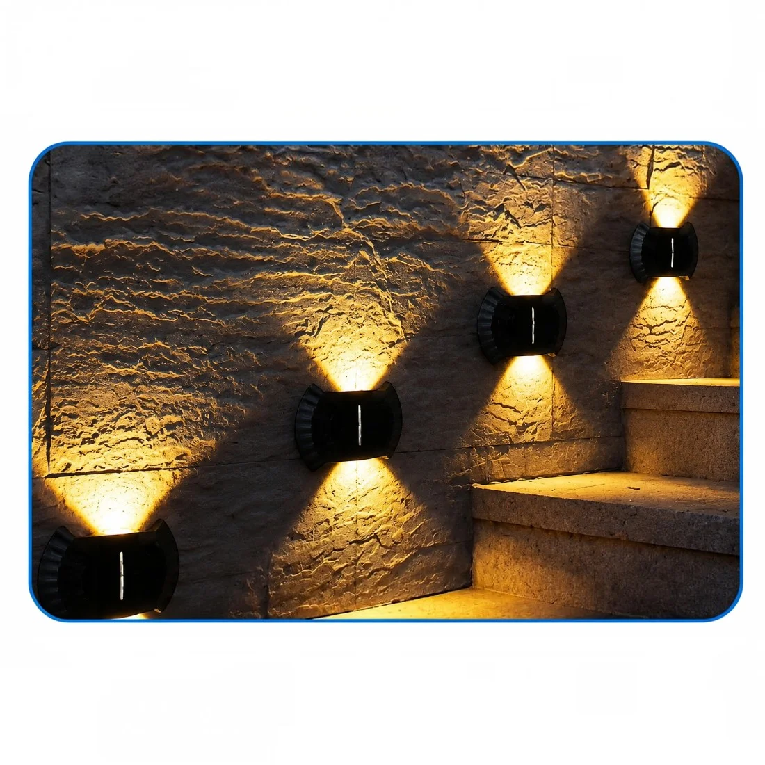 Lampa solara LED semirotunda de perete, 50 W, 3.6V, acumulator 800mAh, pornire automata noaptea - COBI SMART® cef39ff06057cec37147479d3c49975f