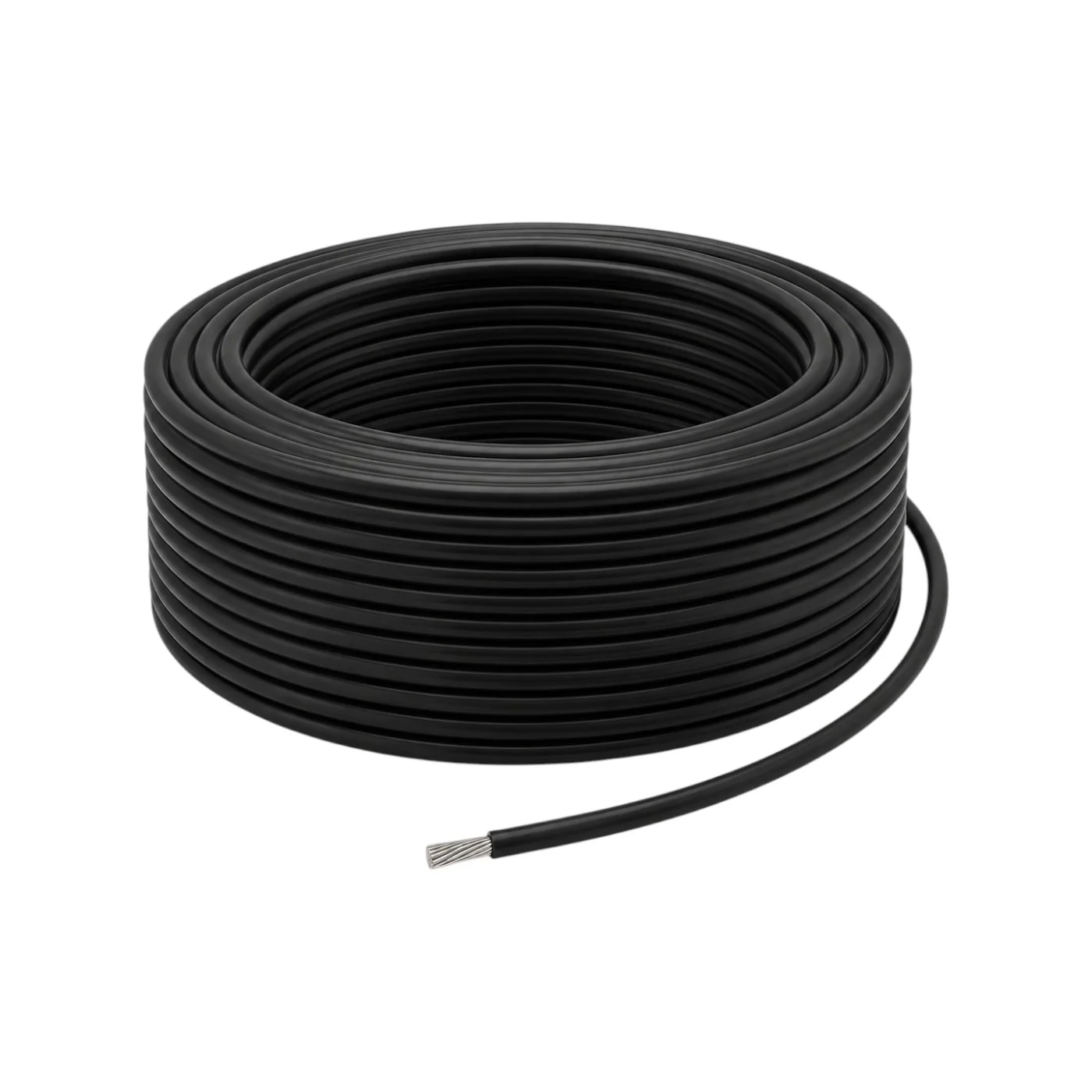 Cablu solar 1x4 mm², 100 m, negru, flexibil, conductor aliaj aluminiu - COBI SMART® 6fb00dadb86701352aca09532f6c65ef