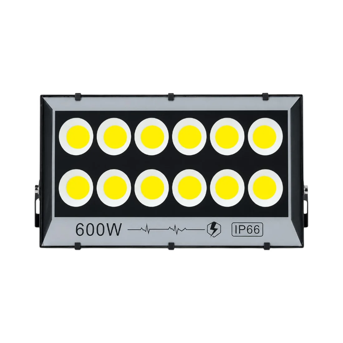 Proiector de exterior, 600 W, 52 x 38 x 4 cm, LED COB, 6000-6500K, IP66, aluminiu, suport reglabil - COBI SMART® f4abffc5b2a017096a95662ee9ede609