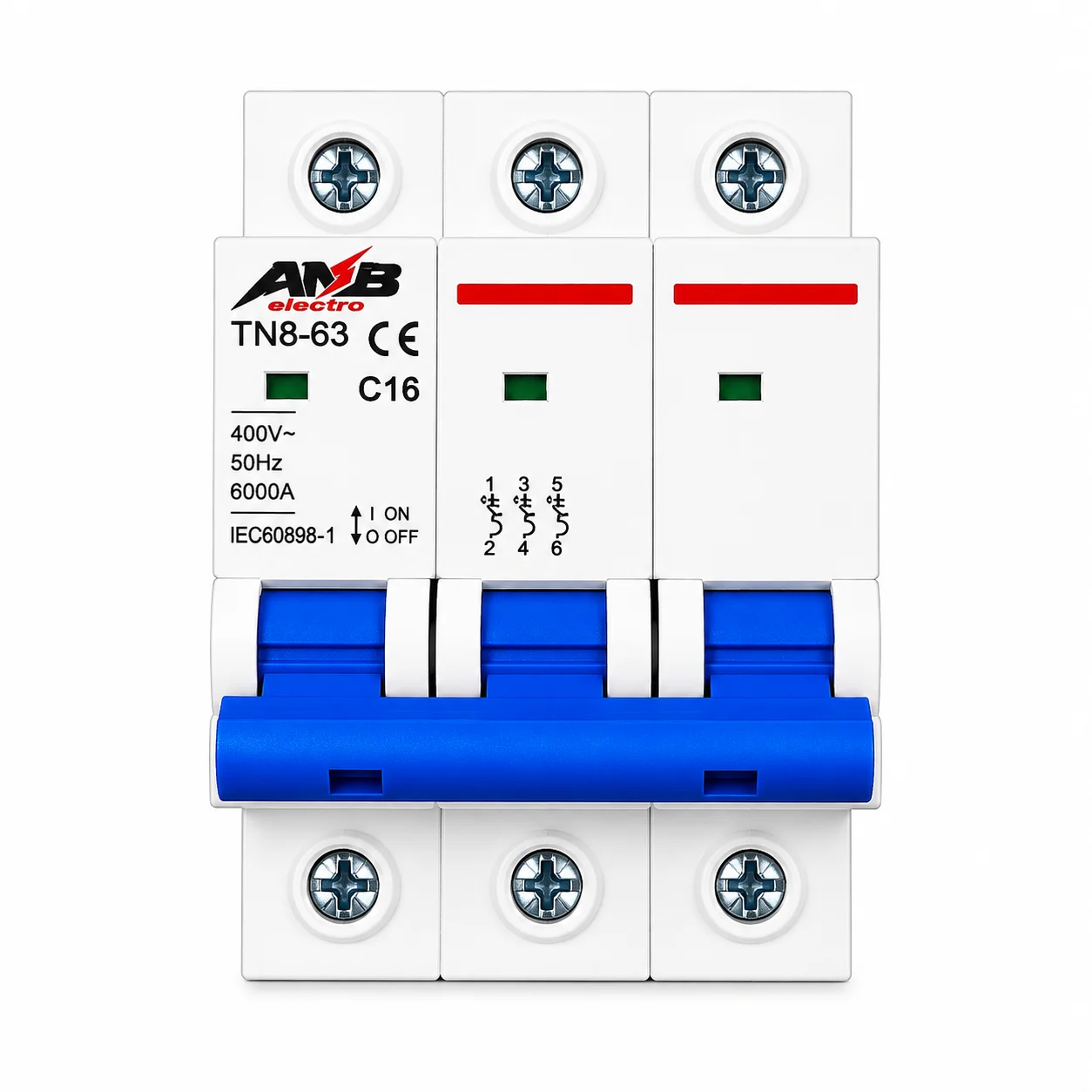 Siguranta automata tip C, 16A, 3P, 400V, 6000A, 50Hz - COBI SMART® 2ae095f59ce733a2ab2fafcb11196fb6