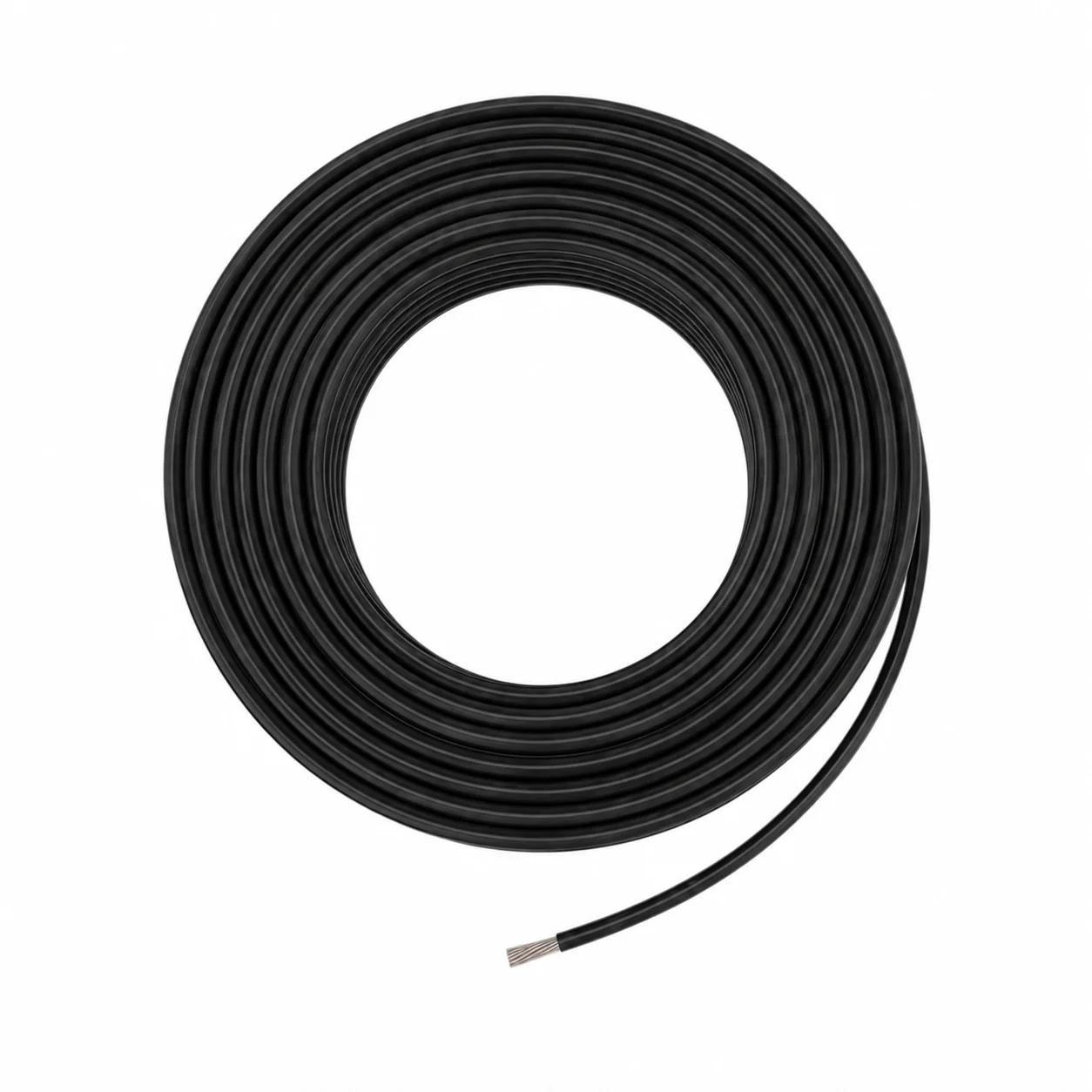 Cablu solar 1x6 mm², 100 m, negru, flexibil, conductor mixt cupru-aluminiu cositorit - COBI SMART® 847dc6bc70d38dd75d5fa4de0e811dc3