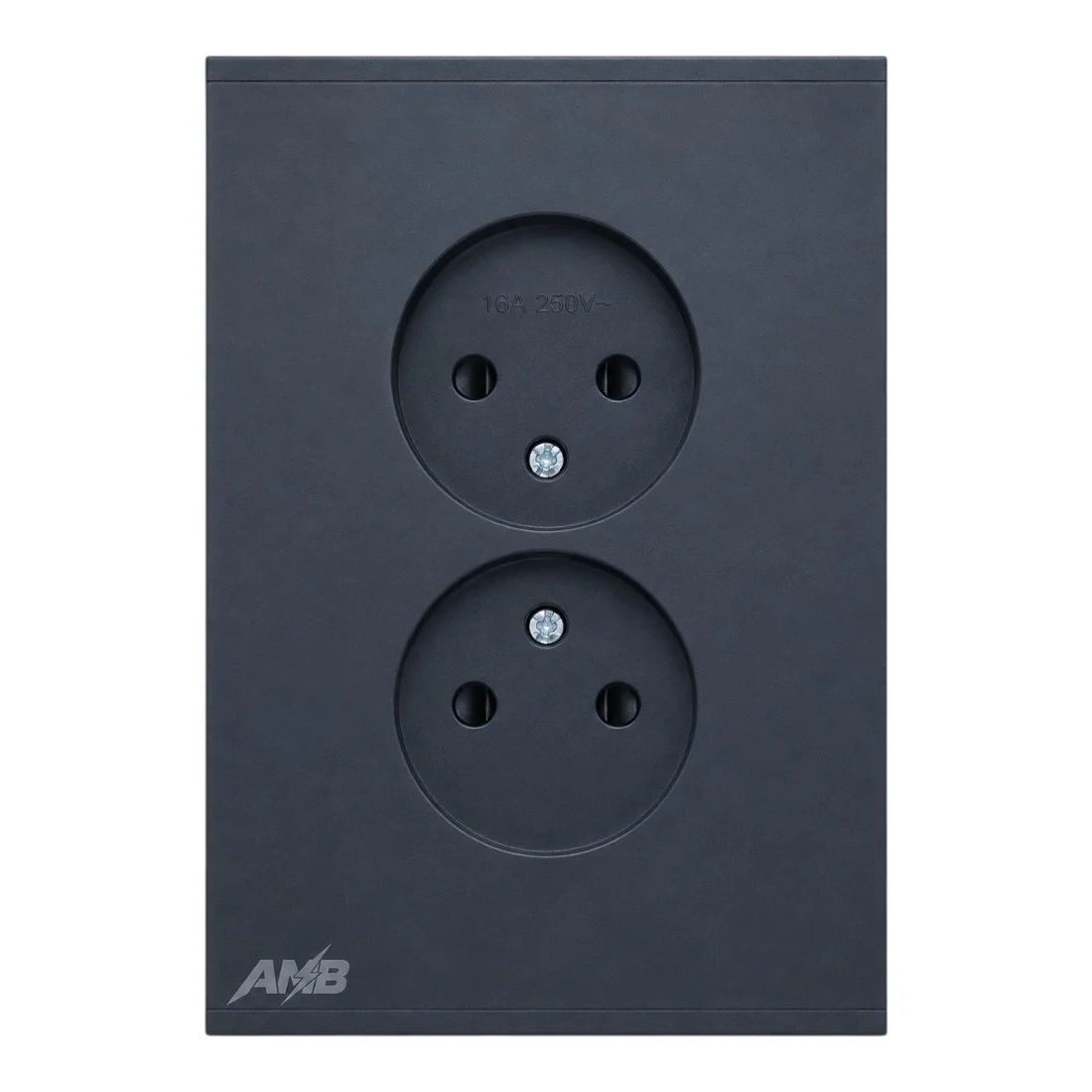 Priza electrica dubla tip Schuko fara impamantare, 16A, 250V, neagra, finisaj soft-touch, montaj incastrat - COBI SMART® c19587b481ba77a094edd2bad1a19b81
