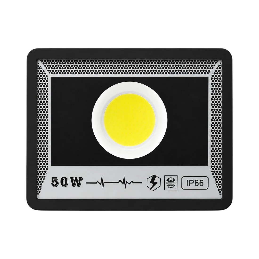 Proiector de exterior, 50 W, 18.5 x 13.5 cm, LED COB, 6000-6500K, IP66, aluminiu, suport reglabil - COBI SMART® 3d119bc62c06d680235f2d6486eb2745
