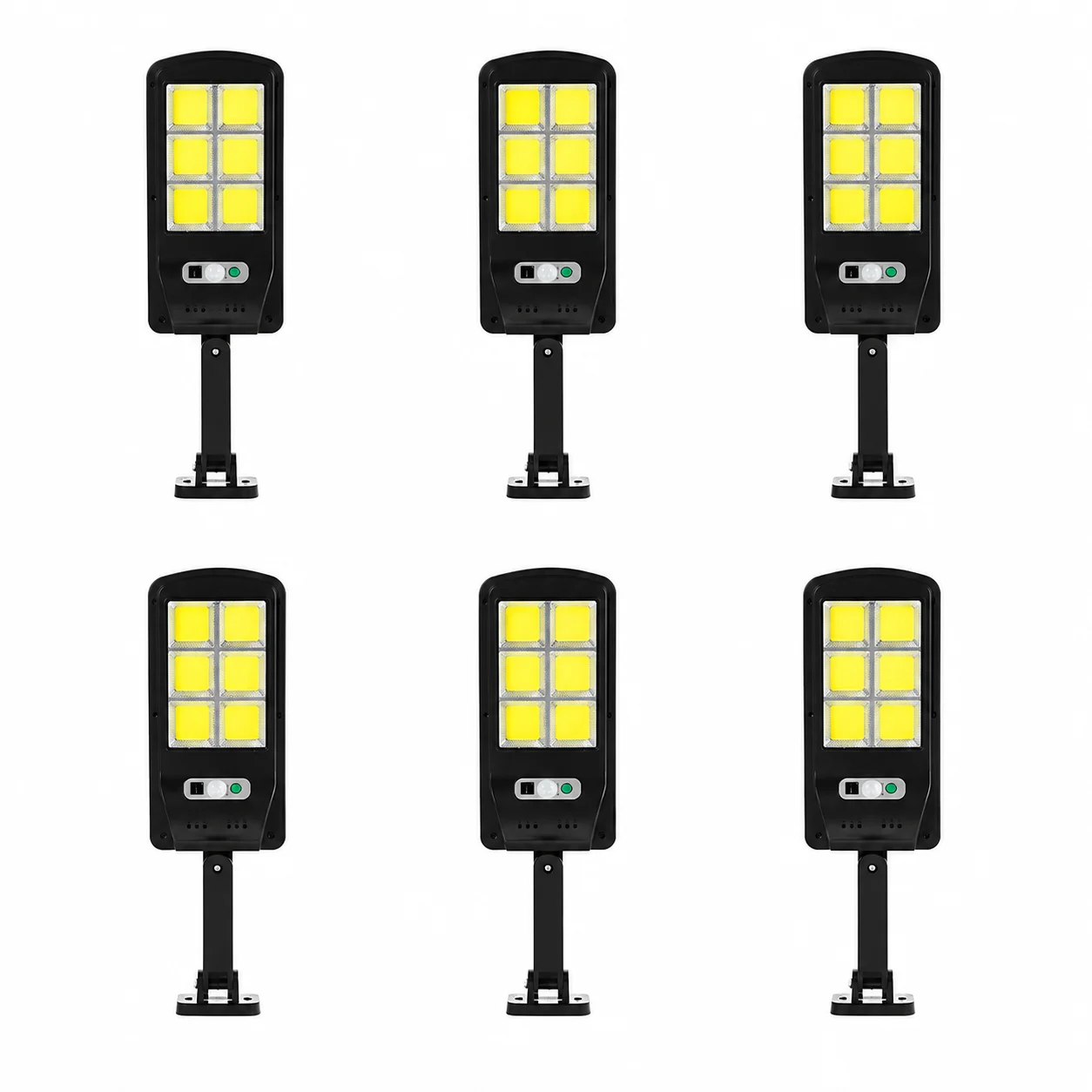 Set 6 bucati lampa solara LED pentru exterior, 50 W, 9 celule LED, 3.6V, acumulator 800mAh - COBI SMART® 9335b20c40f0e681a9889f5cf237e507