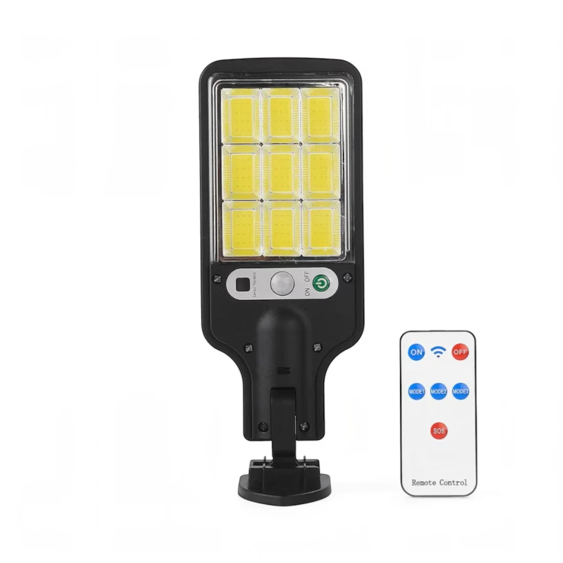 Lampa solara LED pentru exterior, 50 W, 9 celule LED, 3.6V, acumulator 800mAh - COBI SMART® 6e5e5fec6fe78b7143b89b23e4c40cff