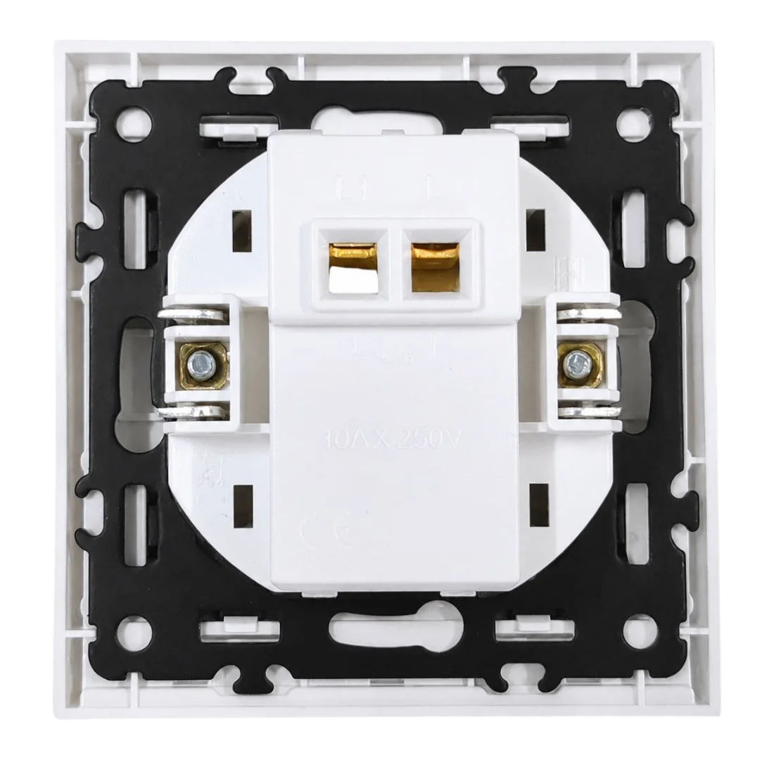 Intrerupator electric simplu cu revenire automata, 10A, 250V, alb, montaj incastrat - COBI SMART® 97d27a3371d1d5ccb7efc0f7062315ff