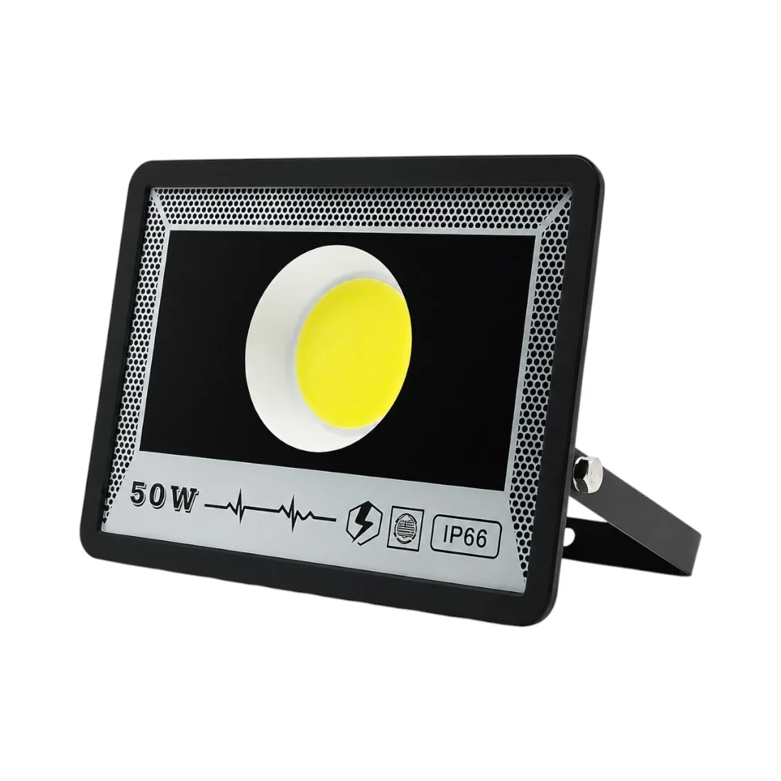 Proiector de exterior, 50 W, 18.5 x 13.5 cm, LED COB, 6000-6500K, IP66, aluminiu, suport reglabil - COBI SMART® 12cbd526b0e5acf6aefc9f5500103708